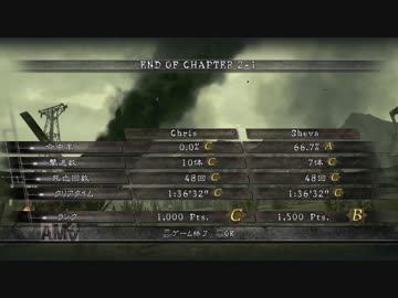 最高難易度ナイフ縛り　絶望の丸腰刑事　バイオハザード5 [二人実況] part3