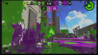 【スプラトゥーン2】ジェットスイーパーで頑張る25【ガチマッチ】