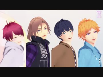 【MMDA3!】　おねがいdan-in　【リーダーズ】