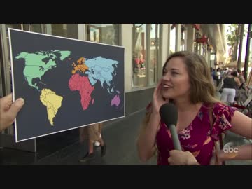 アメリカ人に聞きました！北朝鮮は何処にありますか？