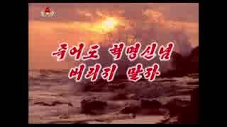 『北朝鮮人民軍』 死せど革命信念、捨てるなかれ ♪