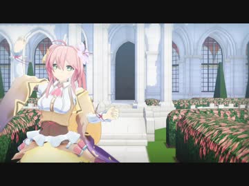 【モデル配布】サフラン【MMD花騎士】