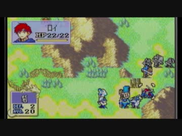【実況】ハード初見ノーリセ封印の剣　2章その2