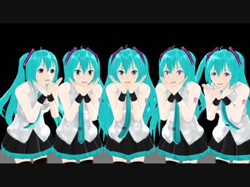 顔立ちを変えられる初音ミクを作ってみた！【MMDモデル配布予告】