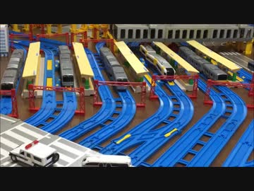 【プラレール】千葉駅を再現してみた