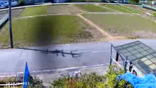 鉄板かなにかを敷かれカン、カンという音が鳴る仕掛けをされました