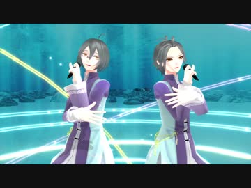 【MMD文アル】『二人で一人』の“寂しい熱帯魚”【表裏中●敦】