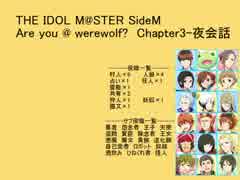 【iM@S人狼】SideM人狼3夜会話+α