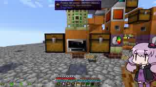 【Minecraft】お空のお庭でGregTech part12【結月ゆかり】