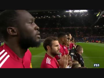 《17-18UEFA CL》 [GS第4節・A組] マンチェスター・ユナイテッド vs ベンフィカ