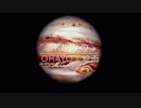 クレパスで木星を描く