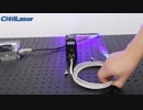 470nm 200mW 青色 半導体レーザー ファイバ結合レーザー
