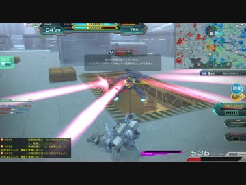 ガンダムオンライン　限定戦準決勝　１０月２３日２０時