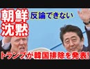 【トランプ大統領がついに韓国排除を発表】 朝鮮紙が反応できずに沈黙！
