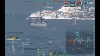 【WoWs】Shiratsuyuで往くランダム戦14【北極光】