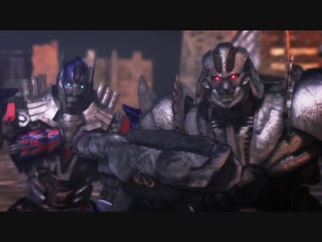 【MMDTF】 最後の騎士王な総司令官と破壊大帝で『ダンスロボットダンス』