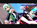 【MMD艦これ】江風山風海風でLUVORATORRRRRY!　生足Ver.　歌詞つき
