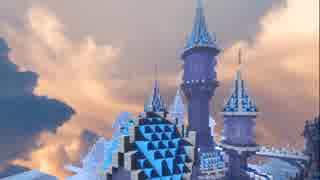 (Minecraft PE)途中まで作ったお城を晒してみた( ´∀｀)