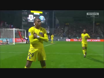 アンジェ vs PSG リーグアン第12節