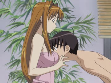 ラブひな　＃1　露天風呂つきの女子寮 温泉な