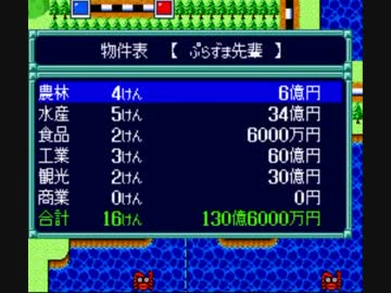 スーパー桃太郎電鉄Ⅲ 最大収益の旅1年目の実績を見る動画