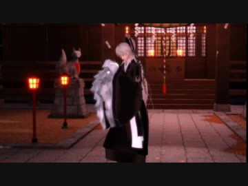 【MMD刀剣乱舞】紅一葉，鶴丸，誰を懐かしむ？【鶴丸国永】
