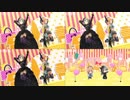 【デレステ】Twin☆くるっ★テール　リッチ、標準、軽量、2D比較動画