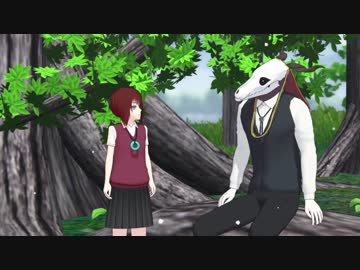 【MMDまほよめ】エリアスとチセの授業風景っぽいの【無音です】
