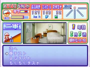 パワプロ7 顔テスト