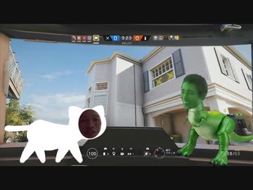 視覚レ〇プ！盾を構えながら走れるようになった先輩.kudoi!