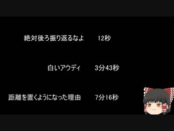 【ゆっ怖】ゆっくり怖い話・その281【怪談】