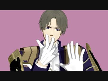 【MMD刀剣乱舞】戦装束長谷部モデルテスト