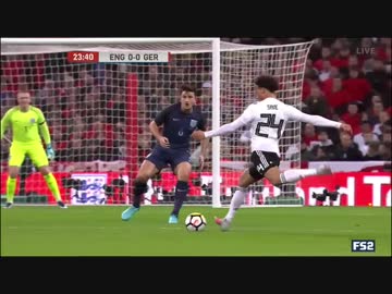 ≪親善試合≫ イングランド vs ドイツ （2017年11月10日）