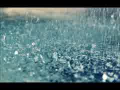 強めの雨が降る音（雨音のみ、睡眠用・作業用BGM）