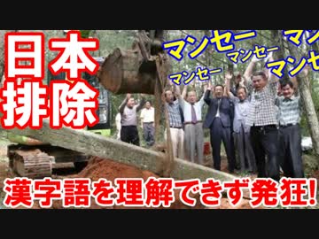 【韓国で日本文化廃止が決定】 漢字語を理解できずに発狂破棄！
