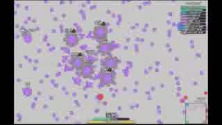 抜剣軍がウニ集団でもこうさんを守る！ diep.io