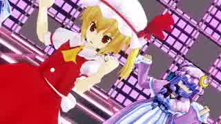 【東方MMD】紅魔館メンバーでメグメグ☆ファイアーエンドレスナイト