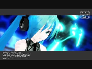 【MMD】ジュリLatミクさんで[A]ddiction