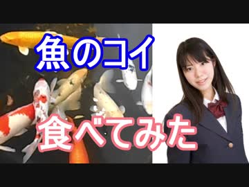 鯉を食べてみた