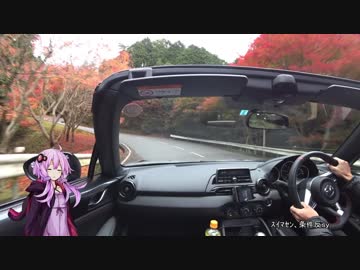 【ゆかり車載】比叡山で紅葉ドライブしてきた【NDロードスター】
