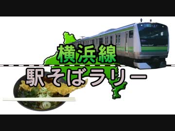 【横浜線駅そばラリー】横浜線の改札内にある立ち食いそば屋巡り