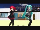 【MMD】恋ダンス【初音ミク＆重音テト】【らぶ誕2017】