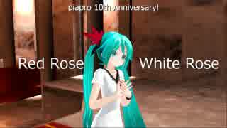 [Hatsune Miku English Original Vocaloid] Red Rose, White Rose--Thank You! from MIKU