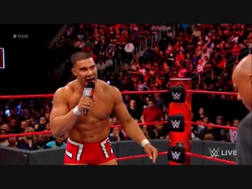 【WWE】怪我したジョーダンの代わりのチームRAW新メンバー！！【RAW 11.13】