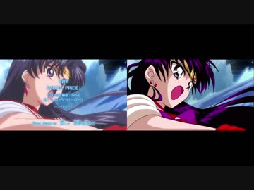 【比較】セーラームーンCrystal2期OPと旧絵柄版パロ【手書き】