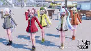 【MMD】気まぐれメルシィ・TDA式改変5人【Ray-MMD】