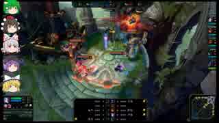 【LOL】プラチナを目指すゆっくり実況　身内ノーマル編【Supp マオカイ】