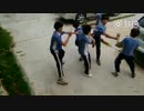 キャンパス暴力-1VS5-校园暴力终于有逆转的了！五青铜遇到一王者！