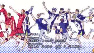 ハイキュー!!3期edをTake a walkに差し替えてみた