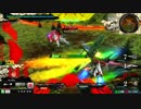 履物のEXVSMBON　プラベマッチの様子。